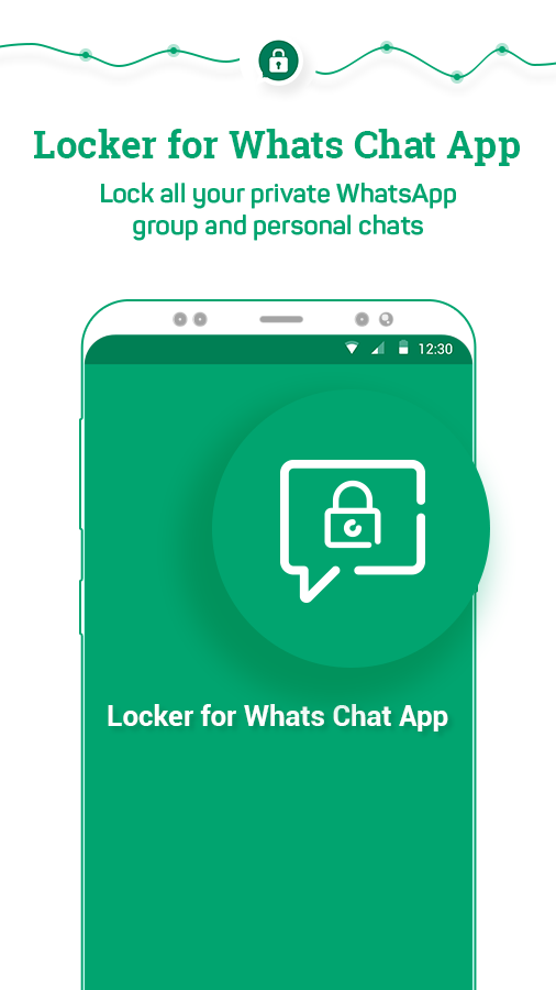 locker for whatschat app